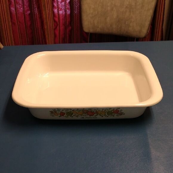 Vintage Corning Ware Spice of Life LG A-21 Baking Dish Lasagna Apple Crisp - Picture 1 of 9